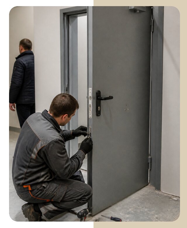 Ремонт противопожарной двери в Киржаче по цене 6702 р. | ДвериЛегко-Крж